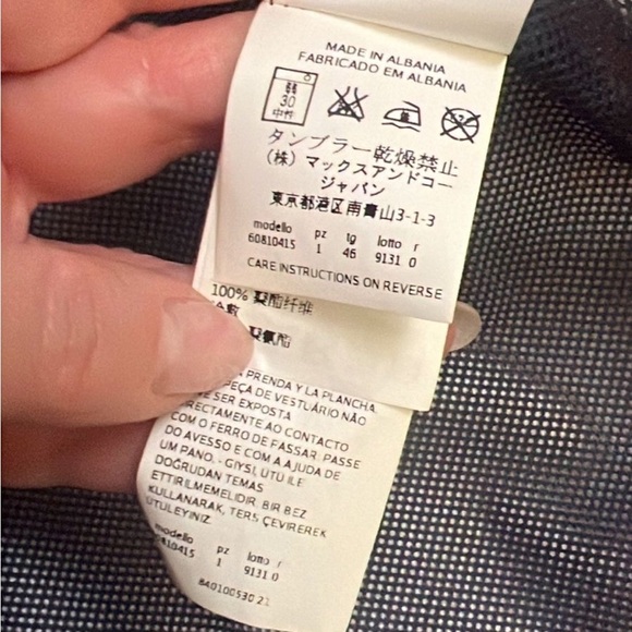 MaxMara Gold Utility Jacket Hooded Lightweight Design - Picture 6 of 8